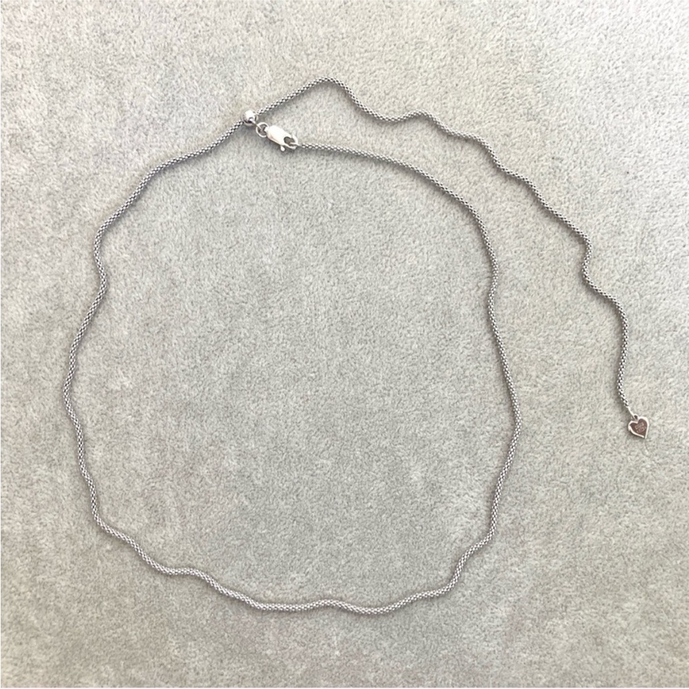 Adjustable Silver Necklace